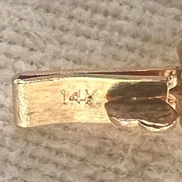 Solid 14k Yellow Gold Amethyst Diamond Flat Chain Necklace